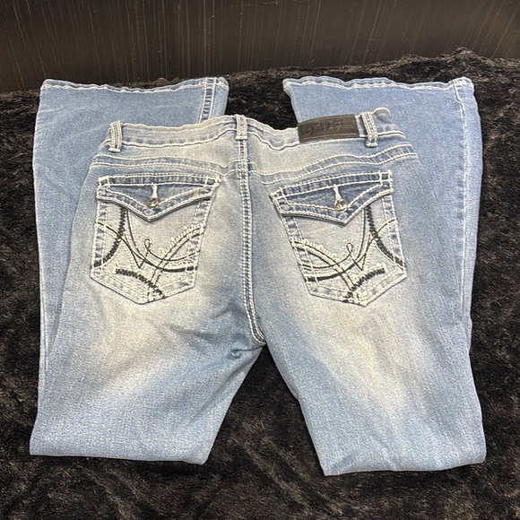 Women's Flare True Luck Jeans 7/8 - Picture 1 of 3